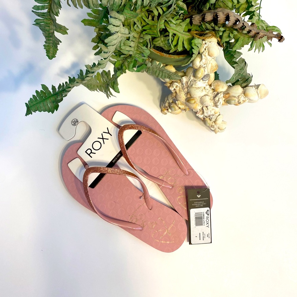 Roxy Pink Lumina Lite V Flip-flops (for Women)